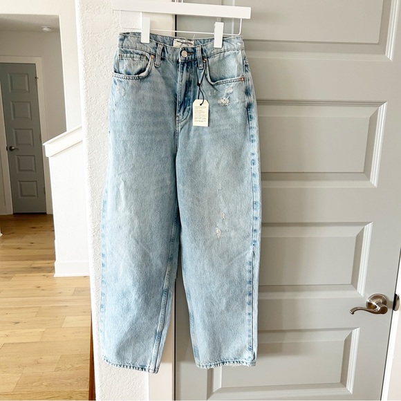 NWT Free People Frank Dad Jeans - Picture 2 of 4